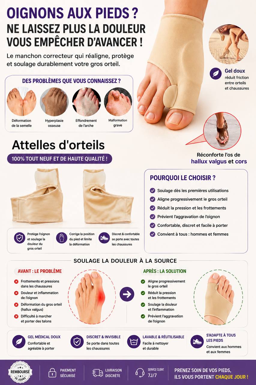 Correcteur d'orteils AJB